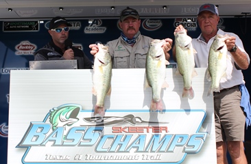 Randy Hibler & Randall Christian win over $20,000 on a windy Lake Belton with 23.48 lbs