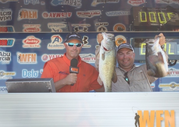 Mark Pena goes solo and takes home over $17,000 on Falcon with 24.21 lbs. Bronder and Leonard win Angler of the Year. Championship qualifiers will be posted asap.