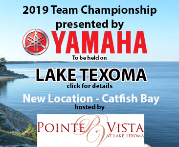 TEAM CHAMPIONSHIP HEADS BACK TO LAKE TEXOMA IN A NEW LOCATION.  Click the image for details, off-limits, rules, etc.