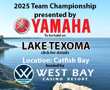 The Richest Guaranteed Team Championship in Texas will be on Lake Texoma October 11th & 12th. Congrats to all the qualifiers. Be sure and register online.