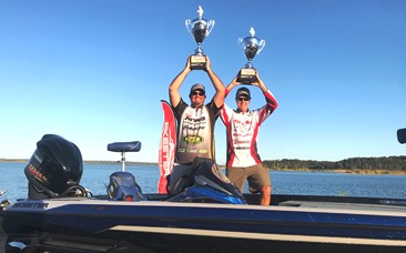 Drew Sloan & Terry Hawkins top 266 teams to Win Team Championship on Texoma presented by Yamaha hosted by Pointe Vista & take home a new Skeeter FXR 20..