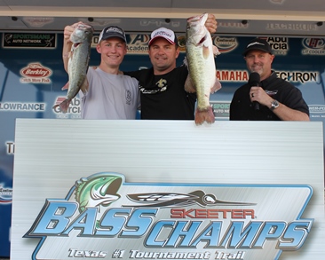 Father & Son Tompkins team win over $20,000 on Falcon with 30.98 lbs