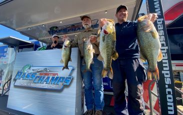 Father/Son team of Fry & Fry win over $20,000 on day 2 at LbJ with 20.72 lbs