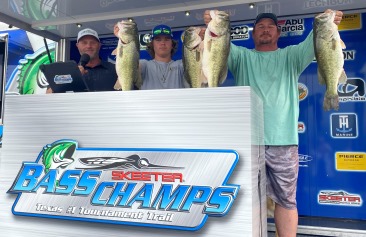 Father/Son team Lowell & Landen Bennett top 201 Teams to win $21,000 on LBJ with 25.62 lbs