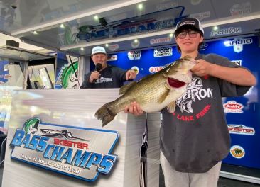 13 yr. old Brody Parker, McAlester, OK, tops over 1400 Anglers at 14th Annual Techron Mega Bass on Fork with a 11.20 lb giant. Wins $15,000 + a new Skeeter ZX 200 - Yamaha 200 SHO.