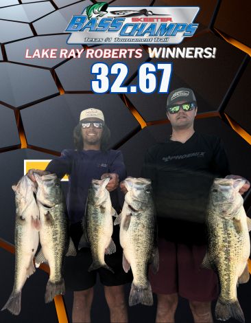 Daniel Helsley and Cade Rudiger take home $26,600 with 5 fish for 32.67 today on Lake Ray Roberts including the Garmin Electronics Bonus, TH Marine Atlas rewards and Fun and Sun Fly the Fish. Check out the Skeeter Bass Champs Dock Talk podcast to hear all the details! 